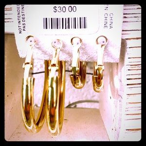 Free People hoop earrings